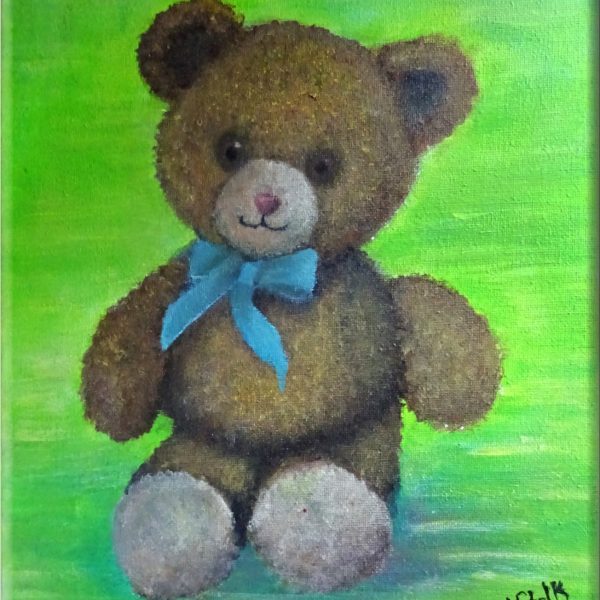 Teddybeer groen